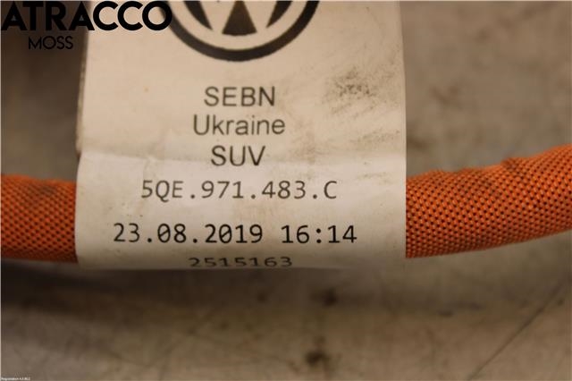 Kabel høy volt (HV) hybrid til VW e-Golf 2017-2020 (Fase 2)  (5QE971483C|)