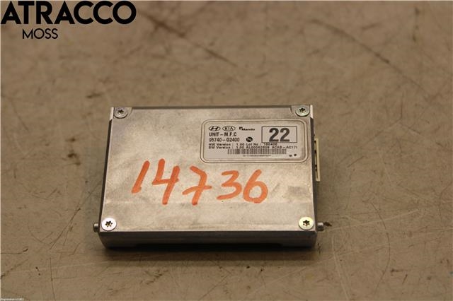 Sensor radar til Hyundai Ioniq Electric 2016-2019 (Fase 1)  (95740G2400|)