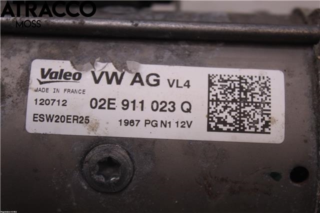 Starter diesel til VW Sharan 2010-->> (Type II)  (02E911024H|)