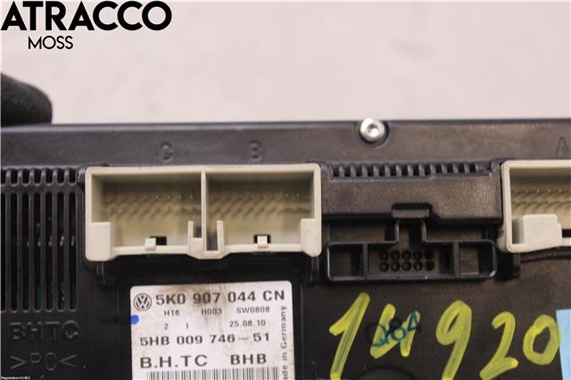 Varmeapparat betjening til VW Touran 2010-2015 (Type I, Fase 3)  (5K0907044GK|)