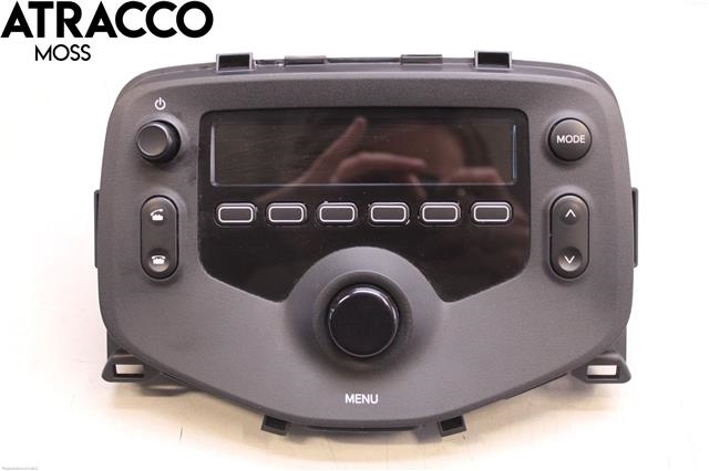 Bilstereo til Toyota Aygo, 2014-->> (Type II)  (861200H060)