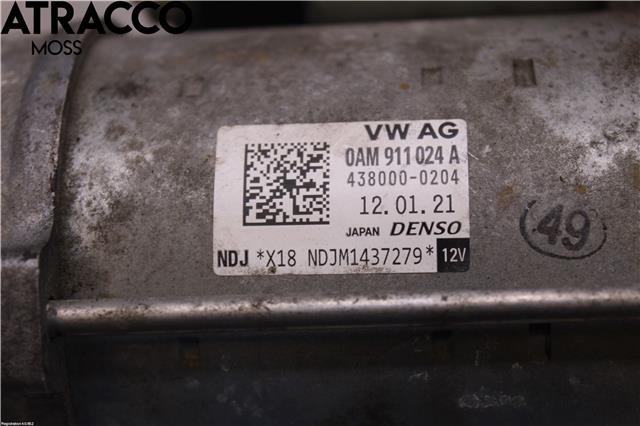 Starter til Škoda Fabia 2014-2021 (Type III)  (0AM911024A|)