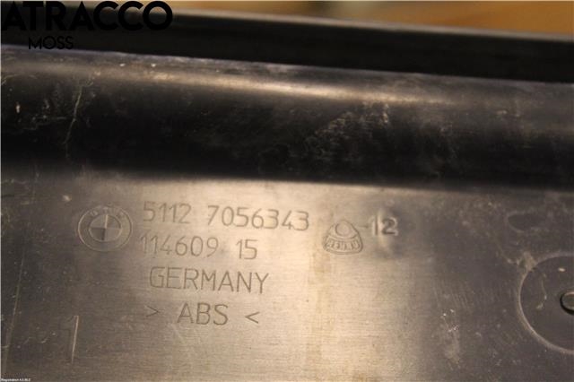 Støtfanger bak midtre del til BMW 5-Serie 2003-2010 (E60/E61) (E60/E61) (51127056343|)