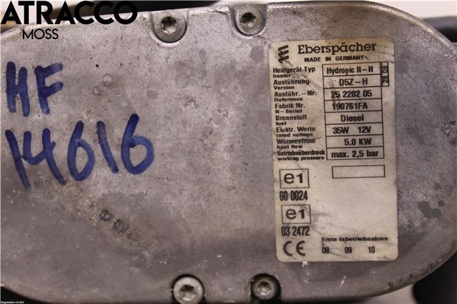Dieselvarmer til Toyota RAV4 2006-2009 (Type III, Fase 1)  (8710042011|)