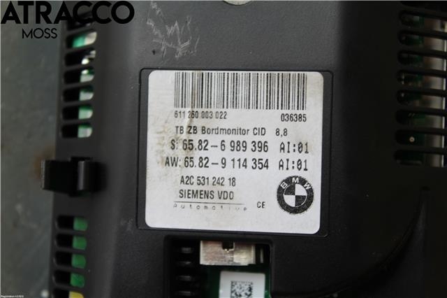 Bilstereo diverse til BMW 5-Serie 2003-2010 (E60/E61) (E60/E61) (65829114354|)