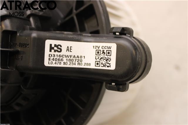 Varmeapparat motor til Hyundai Ioniq Electric 2019-->> (Fase 2) (97100G7000|)