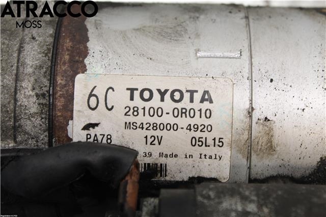 Starter diesel til Toyota RAV4 2006-2009 (Type III, Fase 1)  (281000R010|)