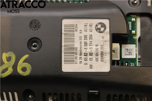 Multimedia display (MCU - Media Controller Unit) til BMW 5-Serie 2003-2010 (E60/E61) (E60/E61) (65829193757|)