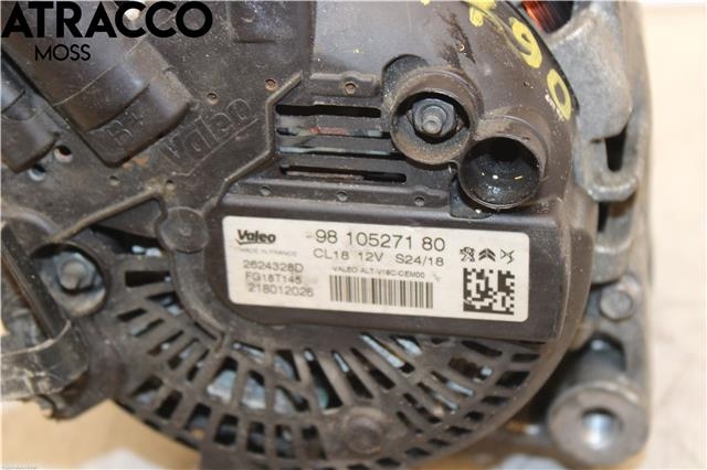 Dynamo til Peugeot Partner 2015-2019 (Type II, Fase 2) (9810527180|)