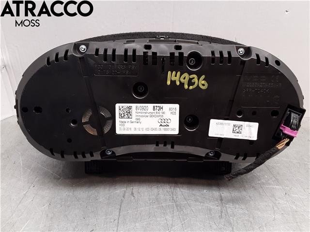 Instrumentpanel til Audi A3 2016-2020 (Type III, Fase 2)  (8V0920873H|)