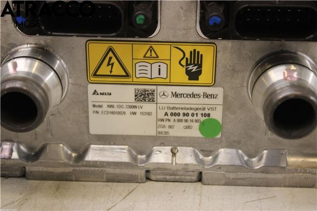 Batterilader (OBC - On Board Charger) til Mercedes C-Klasse 2014-2018 (Fase 1) (W205) (W205) (A0009001108|)