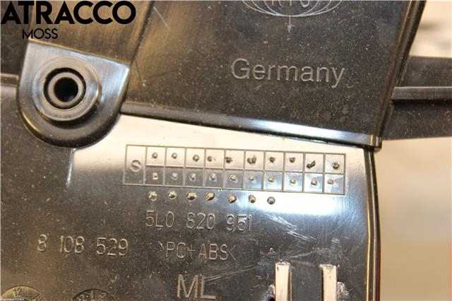 Dashbord friskluftdyse til Škoda Yeti 2009-2013 (Fase 1)  (5L0820951|)