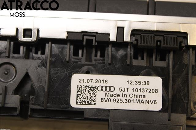 Diverse deler til Audi A3 2016-2020 (Type III, Fase 2)  (8V0925301MA|)