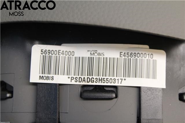 Airbag rattpute til Kia Soul 2014-2019 (Type II)  (56900E4000|)