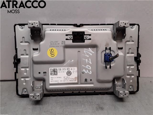 Multimedia display (MCU - Media Controller Unit) til VW Touran 2015-2021 (Type II) (5NN919605A|)