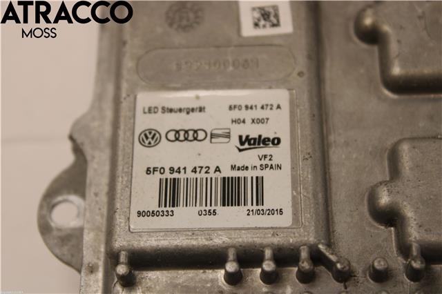 Styreenhet xenon/ballast til VW Golf VII 2012-2017 (Fase 1)  (5F0941472A|)