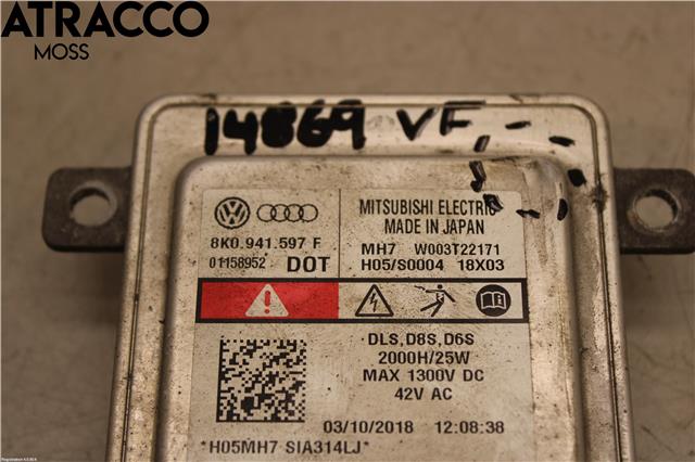 Styreenhet xenon/ballast til VW Caddy 2015-2020 (Type III, Fase 3)  (8K0941597F|)