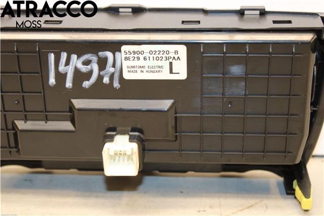 Varmeapparat betjening til Toyota Auris 2010-2012 (Type I, Fase 2)  (5590002220|)