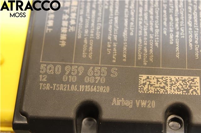 Airbag elektronikk til VW Passat 2019-->> (Fase 2) (B8) (B8) (5Q0959655S|)