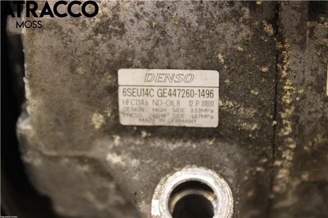 Aircondition kompressor til Toyota Avensis 2009-2015 (Type III, Fase 1)  (8831005140|)