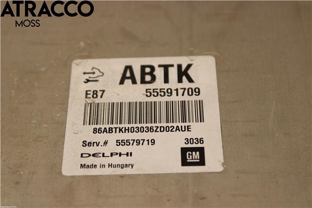 Styreenhet motor til Opel Mokka 2012-2016 (Type I, Fase 1)  (55579719|)