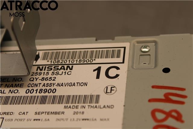 Bilstereo til Nissan Leaf 2018-->> (Type II)  (259155SJ1C|)