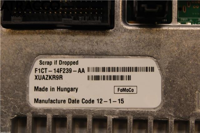 Multimedia display (MCU - Media Controller Unit) til Ford C-Max 2010-2015 (Type II, Fase 1)  (5315865|)