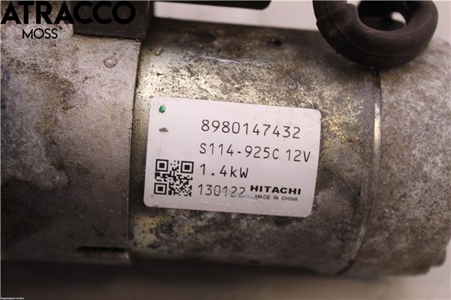 Starter diesel til Opel Mokka 2012-2016 (Type I, Fase 1)  (98014743|)