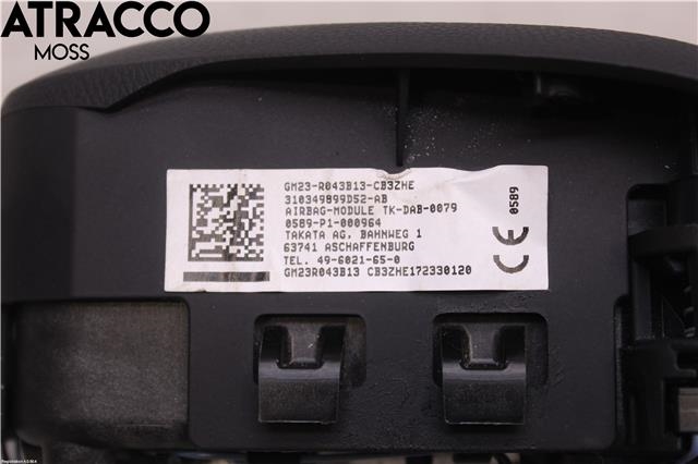 Airbag rattpute til Ford S-Max 2015-->> (Type II)  (2224766|)
