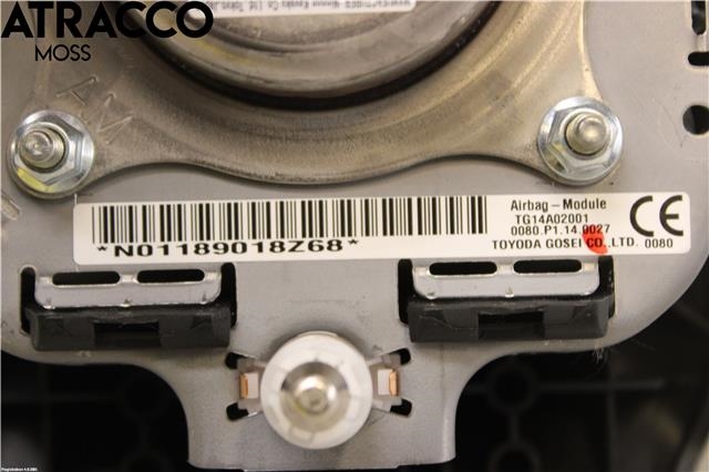 Airbag rattpute til Mitsubishi Outlander 2015-->> (Type III, Fase 2)  (7030A687|)