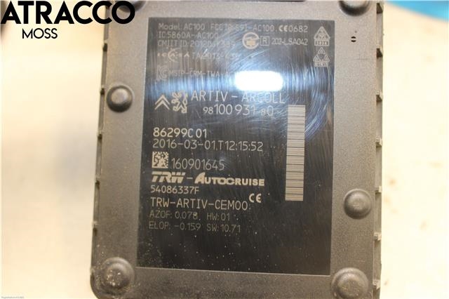 Sensor radar til Peugeot 308 2013-2021 (Type II)  (9810093180|)
