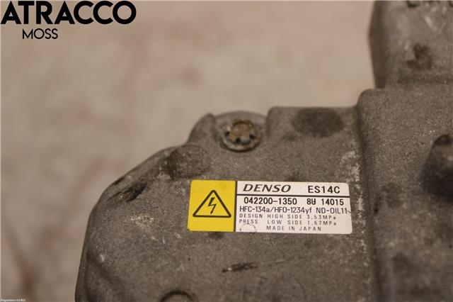Aircondition kompressor til Toyota Yaris 2014-2020 (Type III, Fase 2)  (8837052012|)