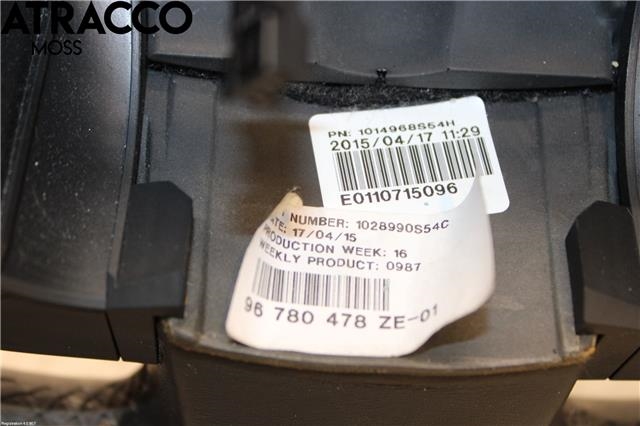 Ratt til Peugeot 508 2011-2014 (Type I, Fase 1)  (96780478ZE|)