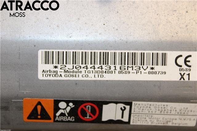 Airbag kne til Toyota C-HR 2016-->>  (73901F4010|)