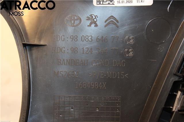 Dashbord diverse til Peugeot Expert 2016-->> (Type III) (98083646ZD|)