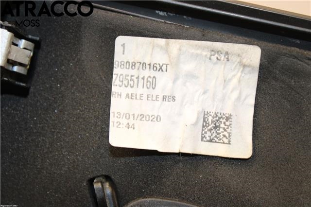 Speil høyre til Peugeot Expert 2016-->> (Type III)  (98087016XT|)