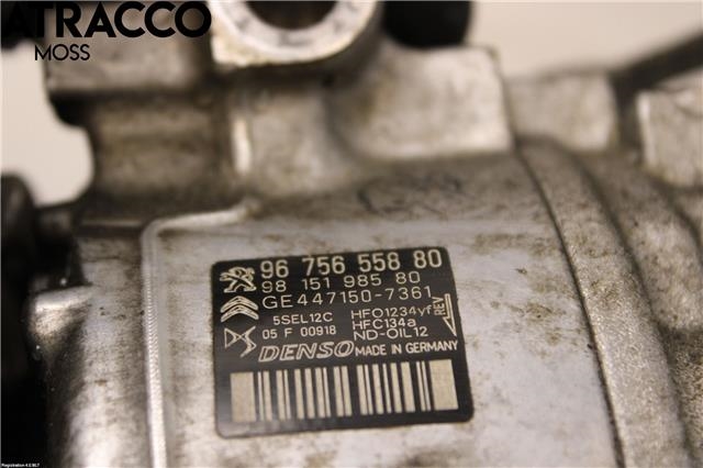 Aircondition kompressor til Peugeot Partner 2015-2019 (Type II, Fase 2)  (9815198580|)