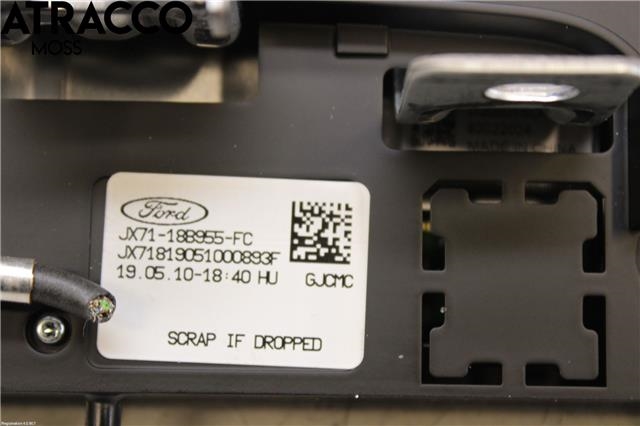 Multimedia display (MCU - Media Controller Unit) til Ford Focus 2018-->> (Type IV)  (2608340|)