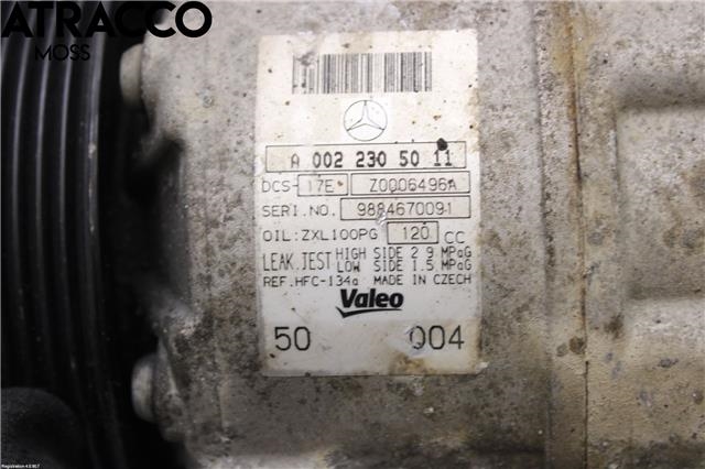 Aircondition kompressor til Mercedes C-Klasse 2007-2011 (Fase 1) (W204) (W204) (A0022303411|)
