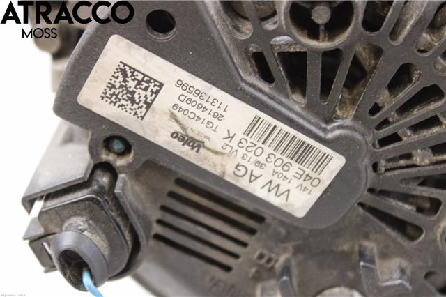 Dynamo til Audi A3 2009-2012 (Type II, Fase 2)  (04E903023JX|)