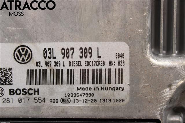 Styreenhet motor til VW Transporter / Caravelle 2009-2015 (Fase 2) (T5) (T5) (03L906019GR|)