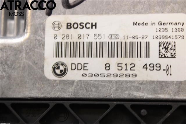 Styreenhet motor til BMW X1 2009-2015 (E84) (E84) (12145A48DA9|)
