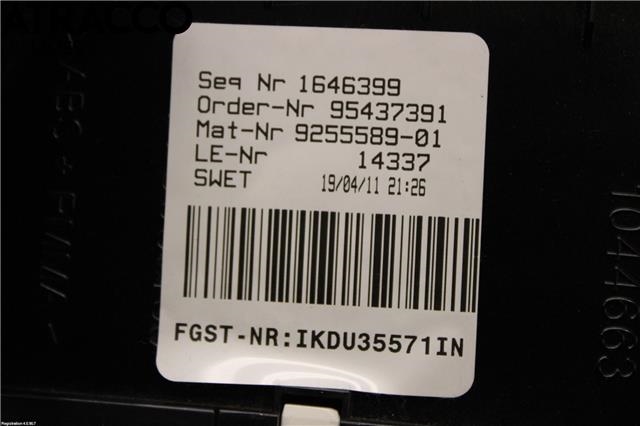 Instrumentpanel til BMW 5-Serie 2010-2017 (F10/F11) (F10/F11) (62109358981|)