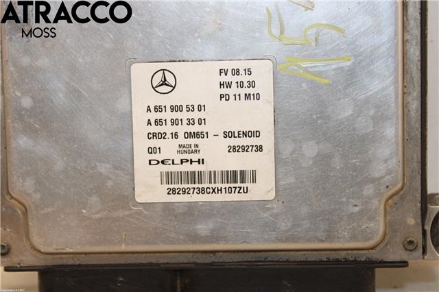 Styreenhet motor til Mercedes E-Klasse 2009-2013 (Fase 1) (W212) (W212) (A6519005301|)