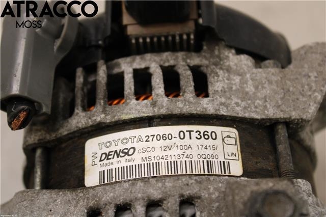 Dynamo til Toyota Avensis 2015-2019 (Type III, Fase 2) (270600T360|)