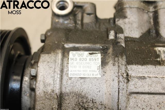 Aircondition kompressor til Škoda Fabia 2007-2010 (Type II, Fase 1)  (1K0820859T|)