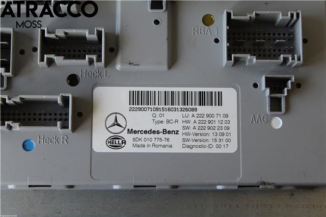 Styreenhet diverse til Mercedes C-Klasse 2014-2018 (Fase 1) (W205) (W205) (Hella|A2229007109|)