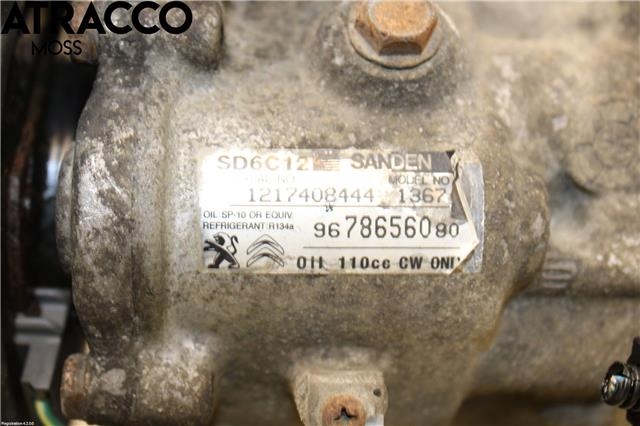 Aircondition kompressor til Peugeot Partner 2008-2015 (Type II, Fase 1)  (648708|)