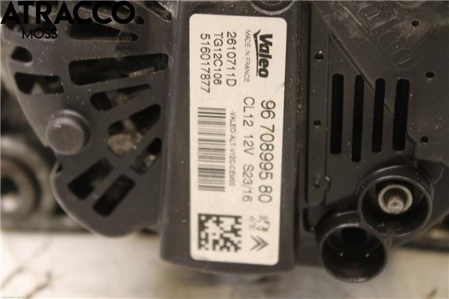 Dynamo til Peugeot 2008 2013-2019 (Type I)  (9670899580|)