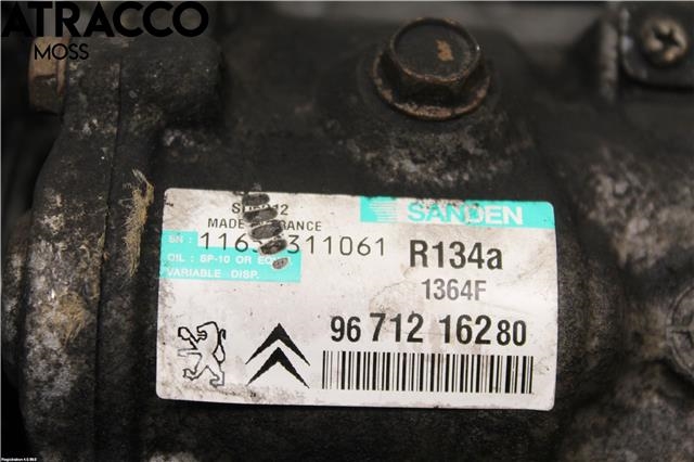 Aircondition kompressor til Peugeot Partner 2008-2015 (Type II, Fase 1)  (648708|)